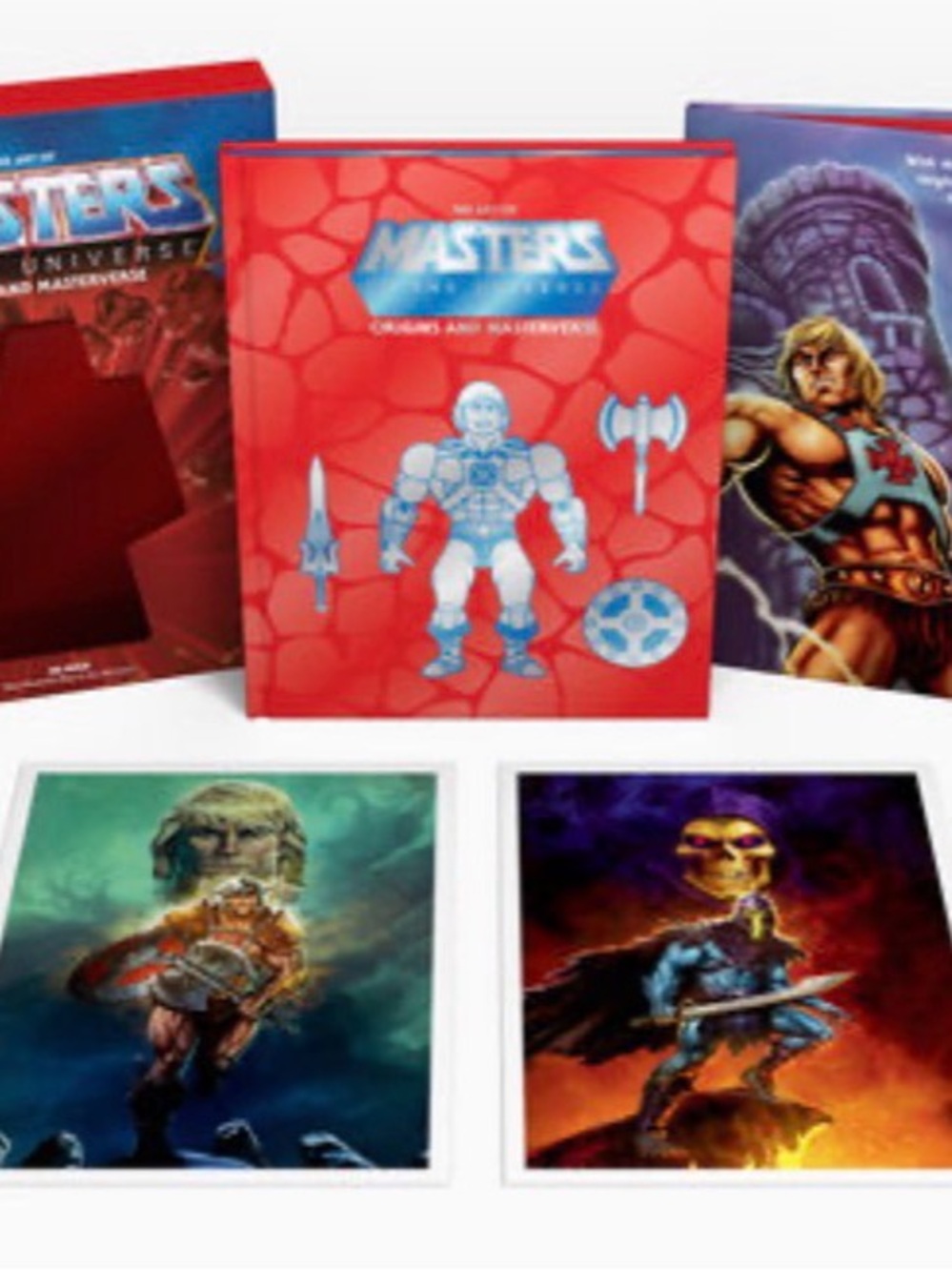 New Sealed the Art of Masters of the Universe Origins and Masterverse Deluxe HC